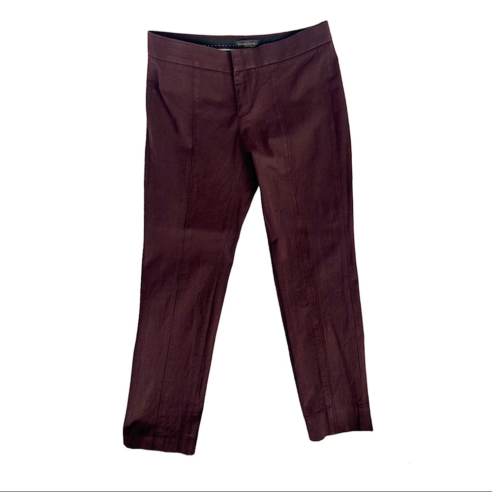 Banana Republic Sloan Dress Pant in Plum